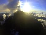 Studying volcanic gas emissions using drones